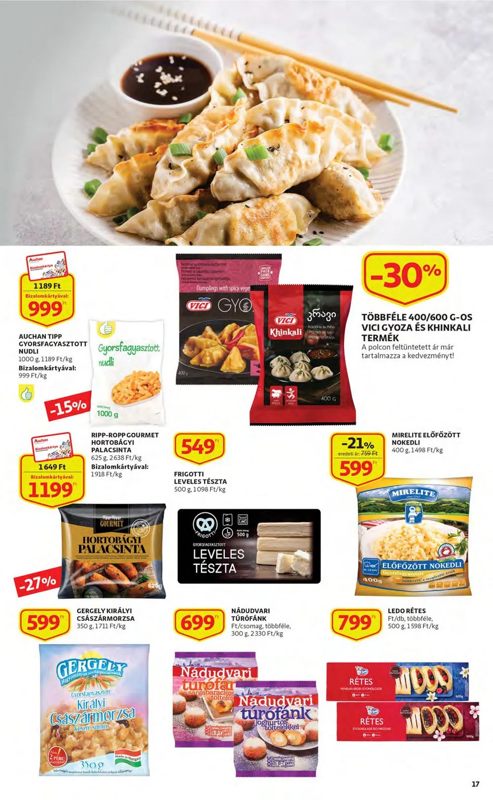 Auchan akciós újság 03.16–03.22 – 17. oldal