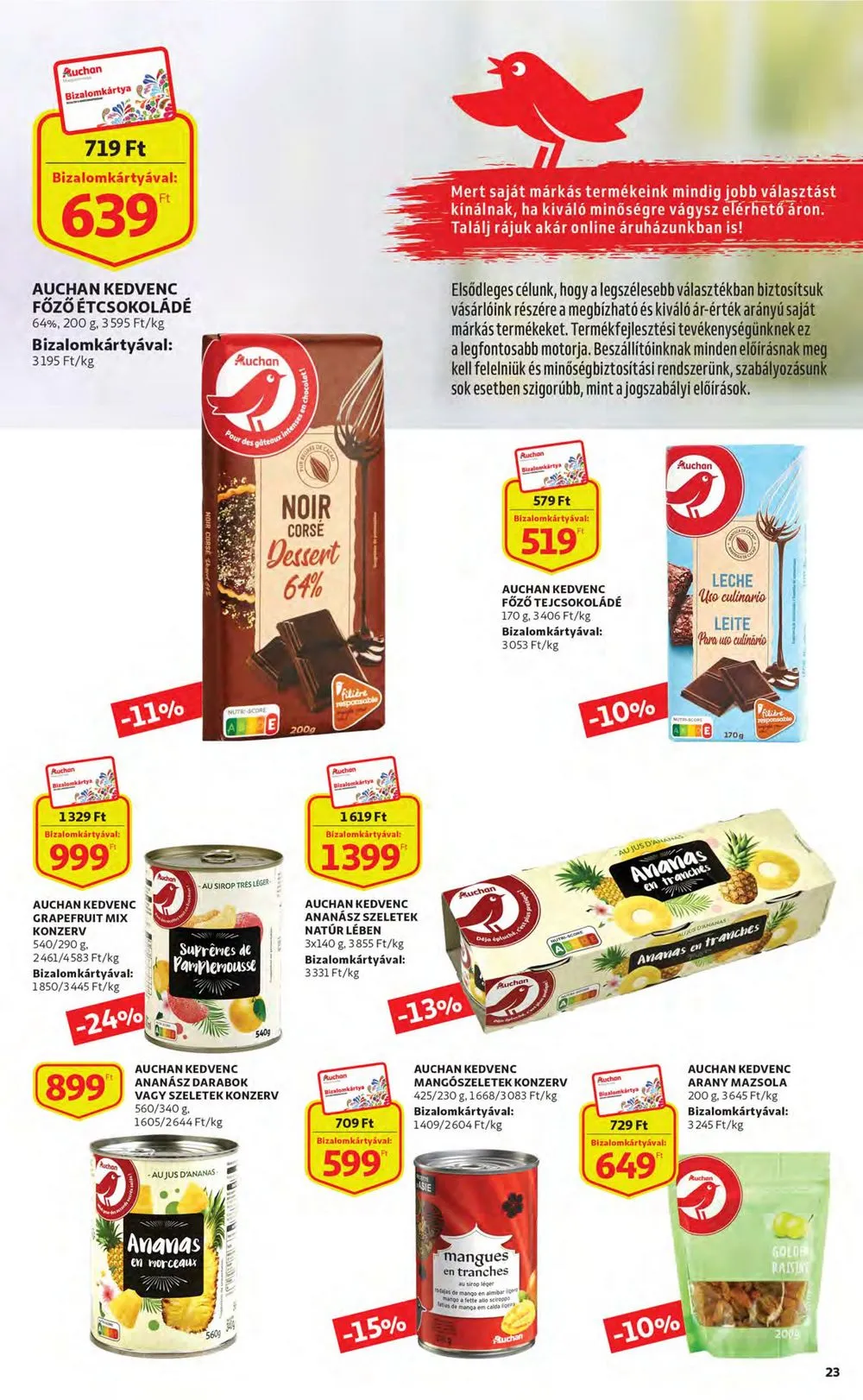 Auchan akciós újság 03.16–03.22 – 23. oldal