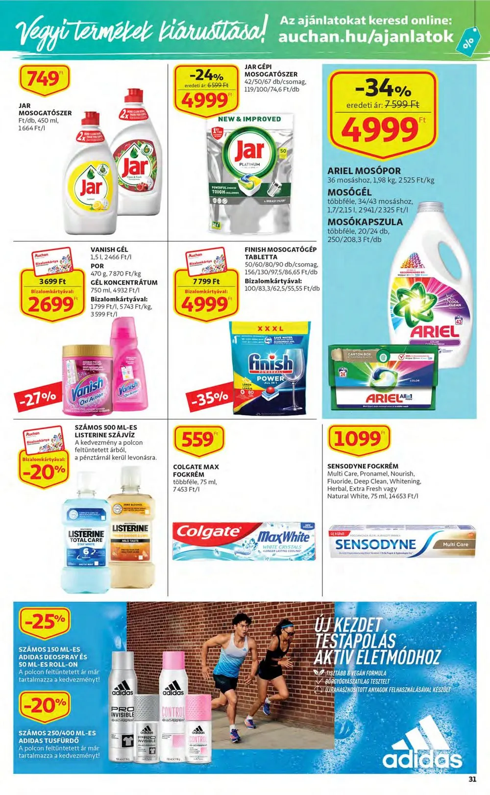 Auchan akciós újság 03.16–03.22 – 31. oldal