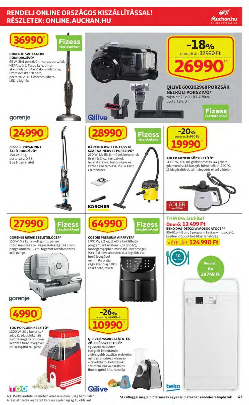 Auchan akciós újság 03.16–03.22 – 43. oldal