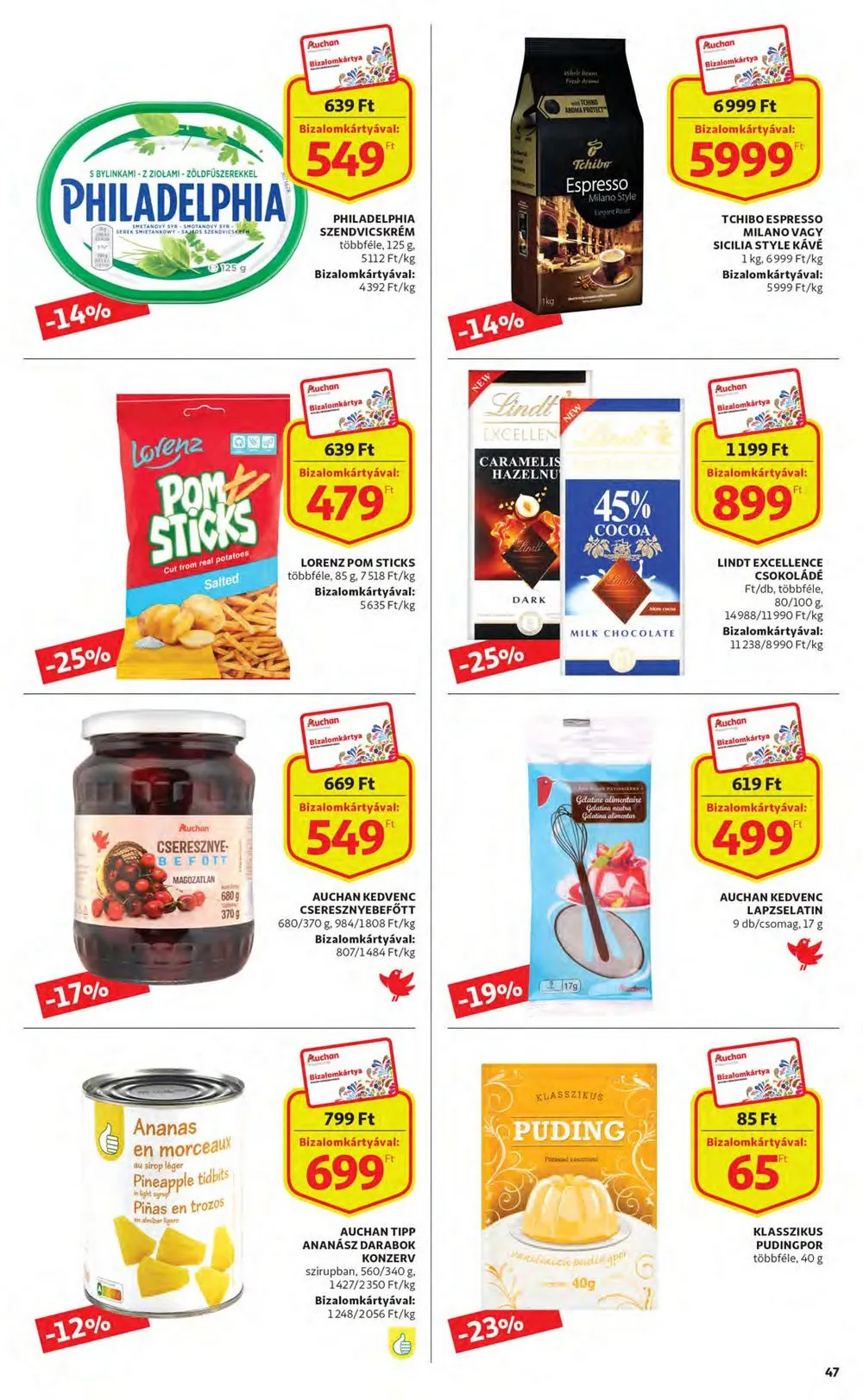 Auchan akciós újság 03.16–03.22 – 47. oldal