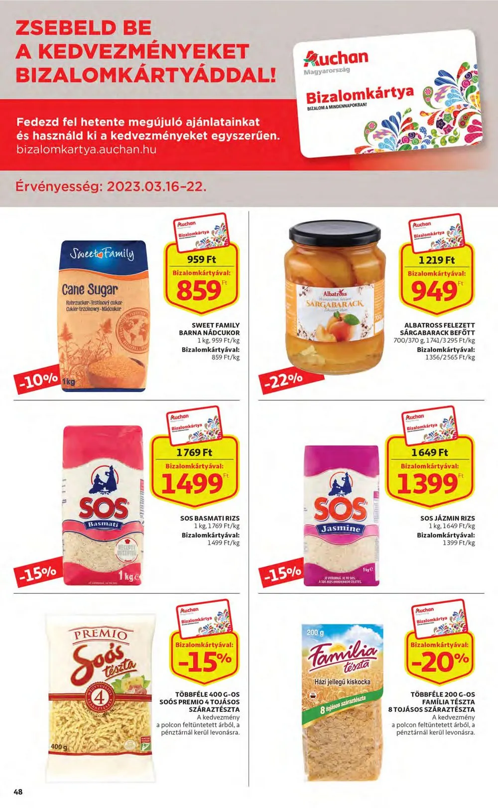 Auchan akciós újság 03.16–03.22 – 48. oldal