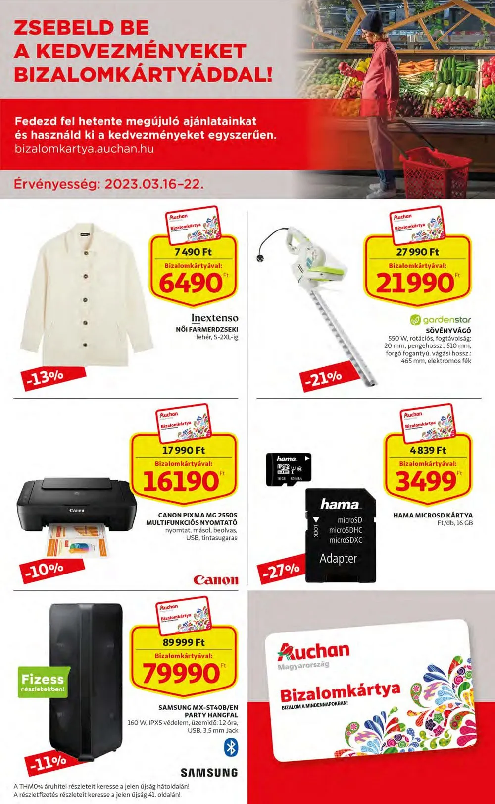 Auchan akciós újság 03.16–03.22 – 51. oldal