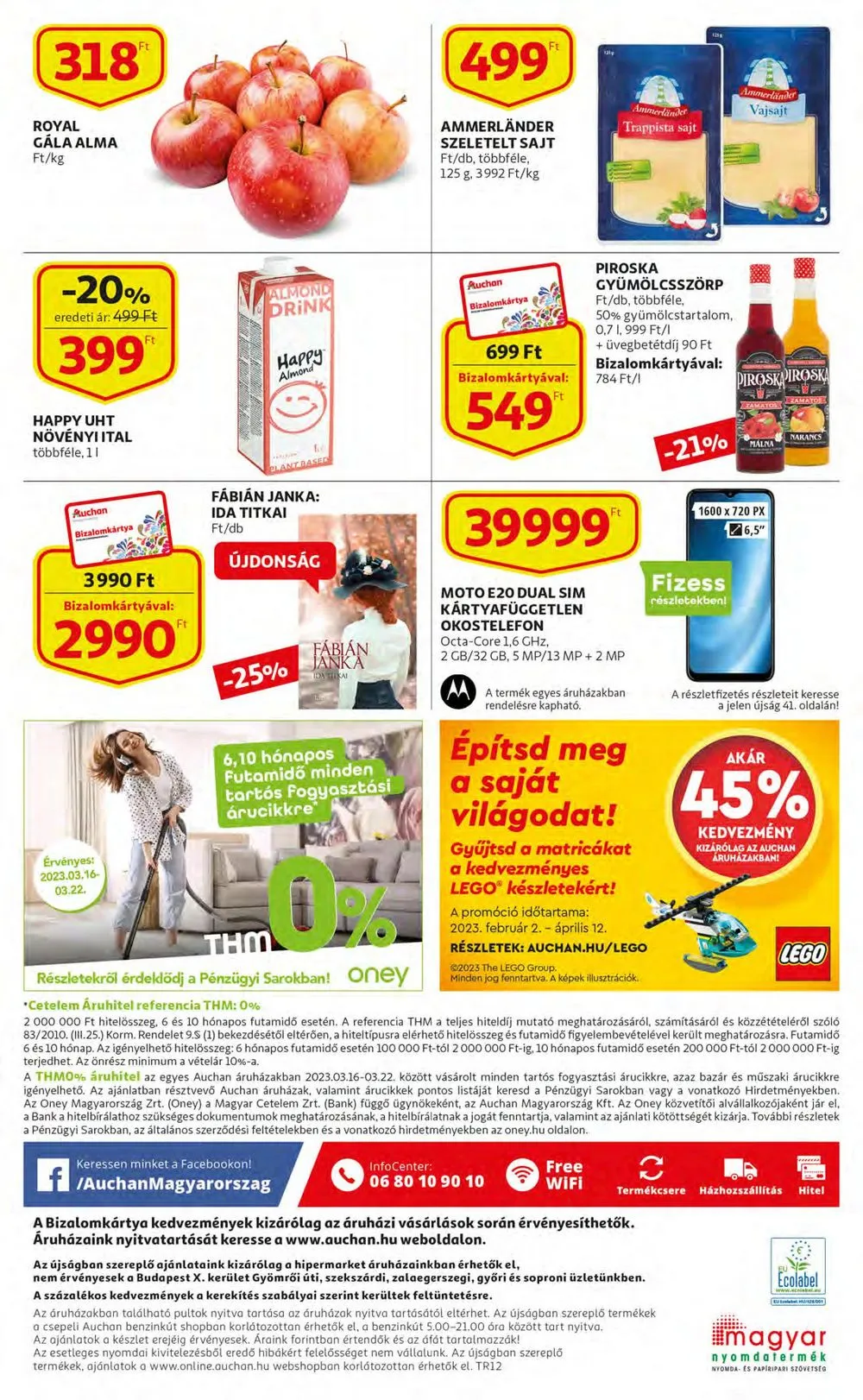 Auchan akciós újság 03.16–03.22 – 52. oldal
