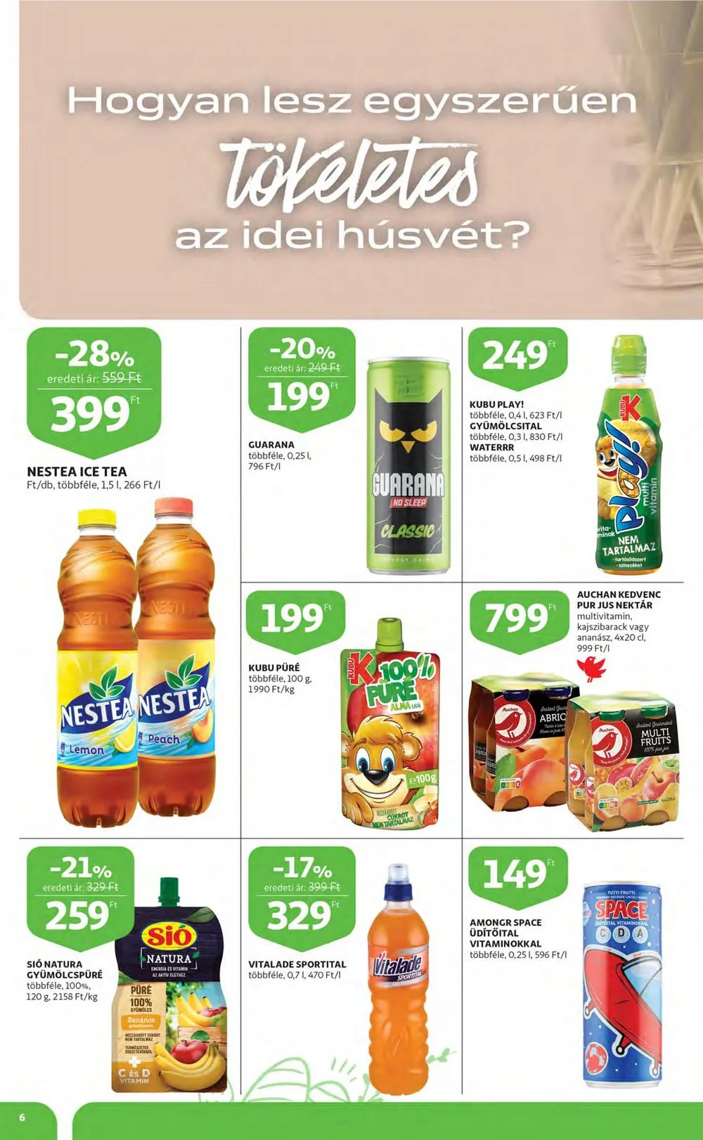 Auchan akciós újság 03.16–03.22 – 6. oldal