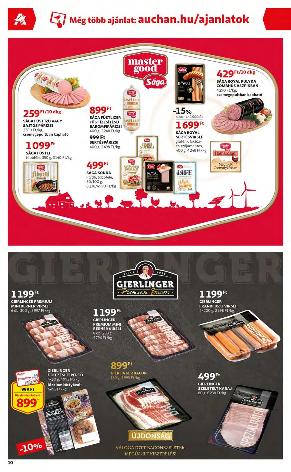 Auchan akciós újság 03.23–03.29 – 10. oldal