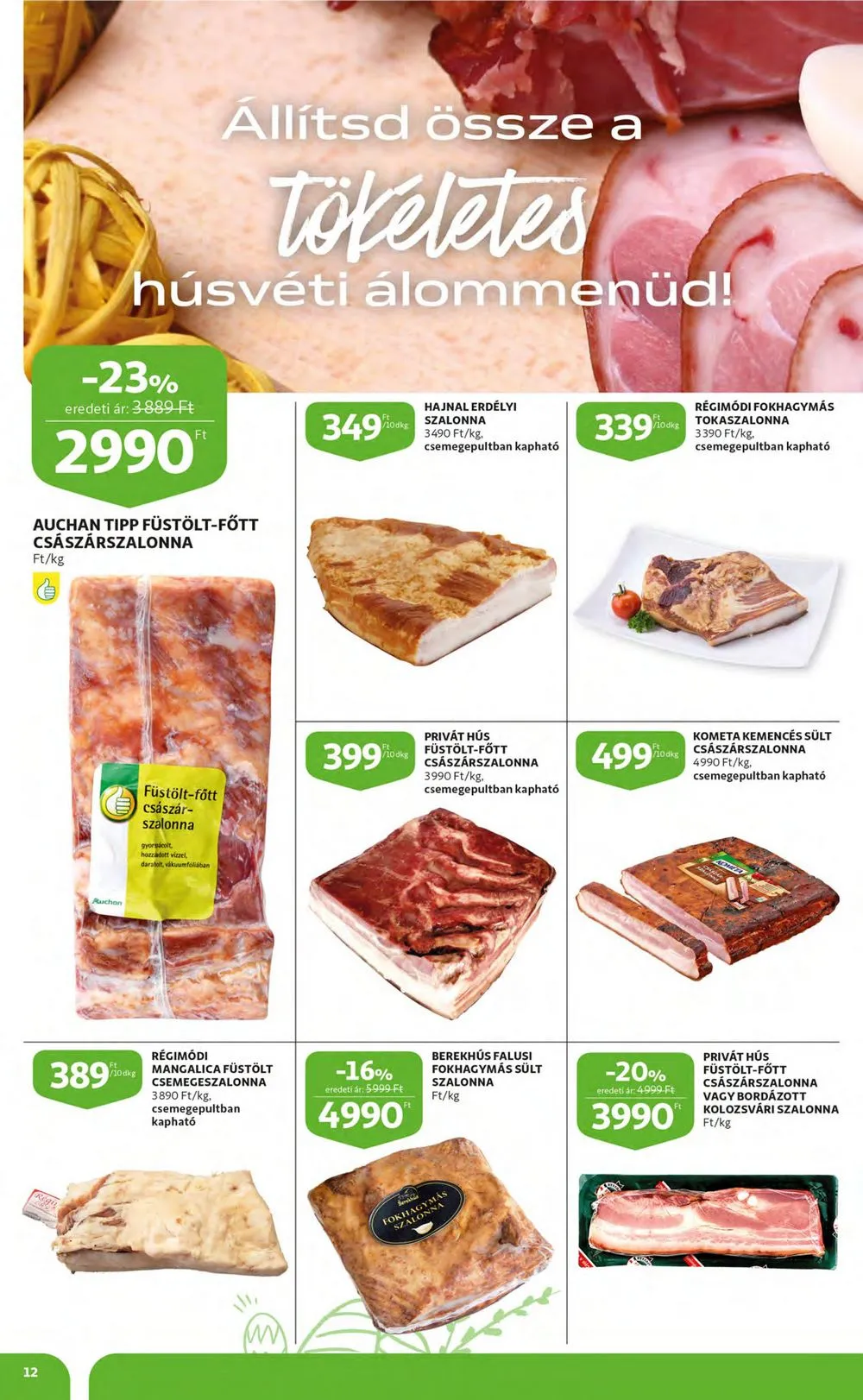Auchan akciós újság 03.23–03.29 – 12. oldal