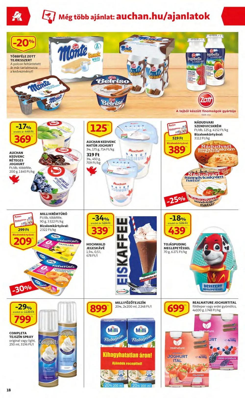 Auchan akciós újság 03.23–03.29 – 18. oldal