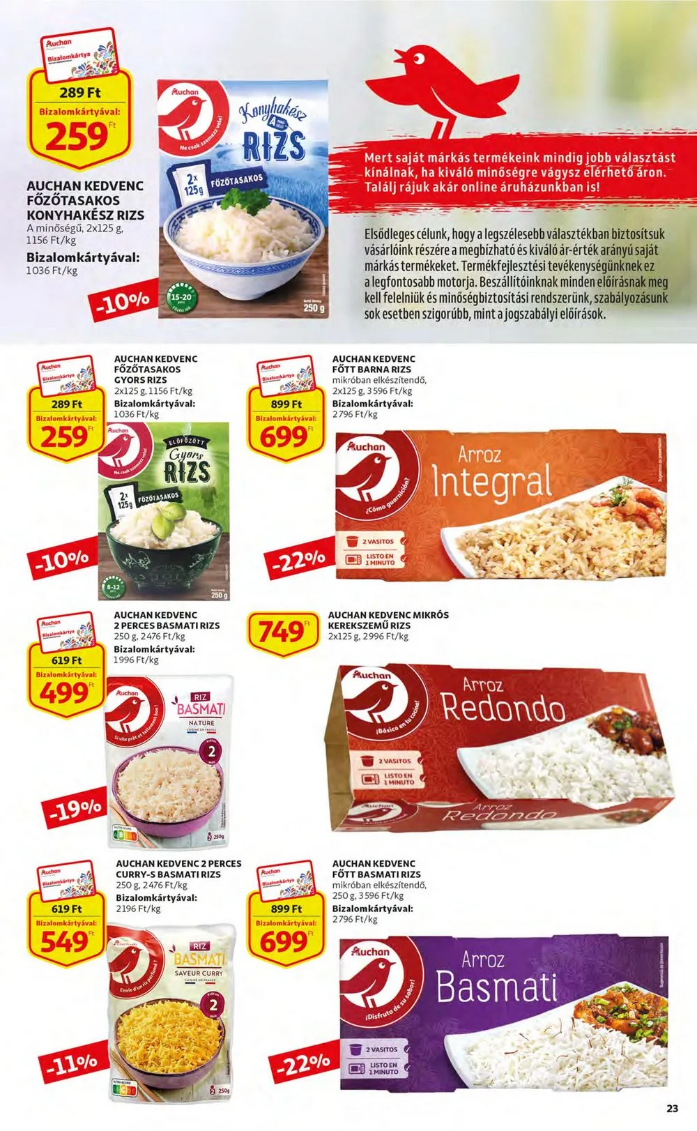 Auchan akciós újság 03.23–03.29 – 23. oldal