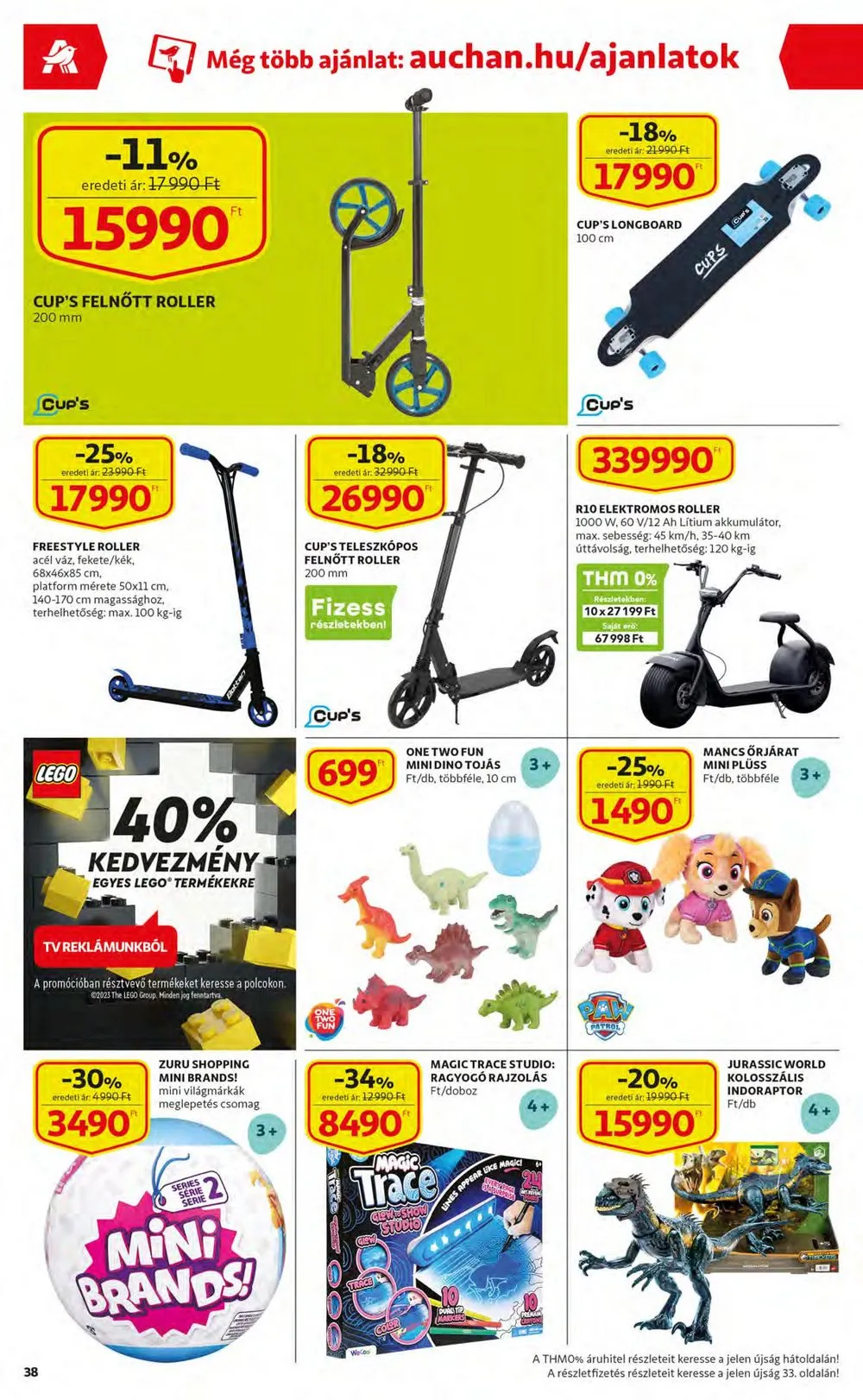 Auchan akciós újság 03.23–03.29 – 38. oldal