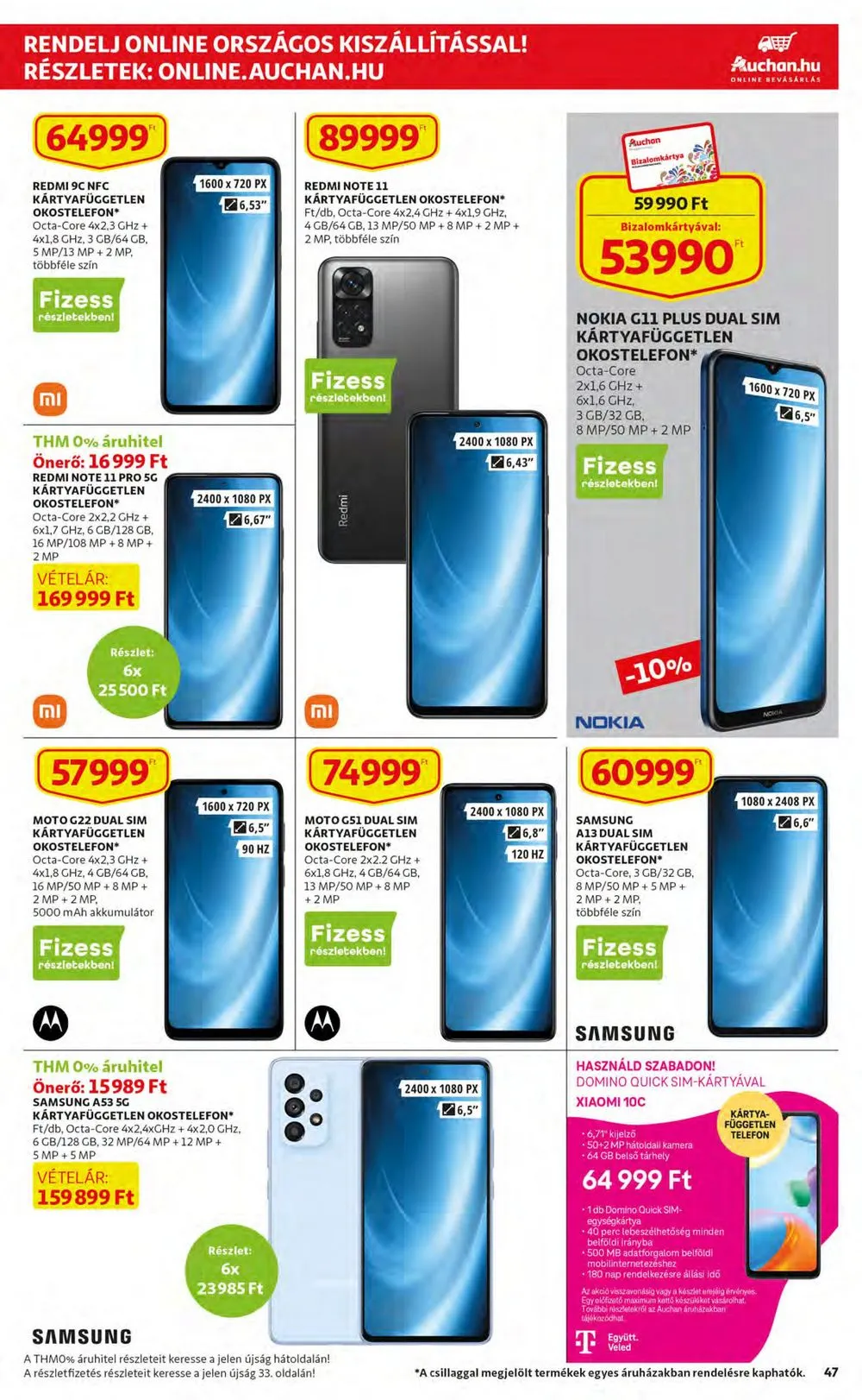 Auchan akciós újság 03.23–03.29 – 47. oldal