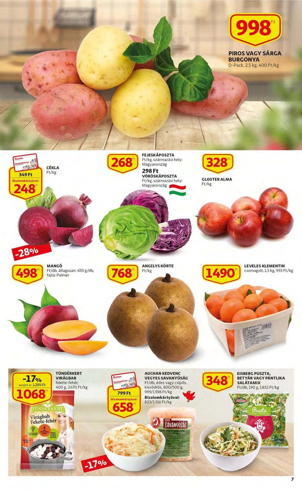 Auchan akciós újság 03.23–03.29 – 7. oldal