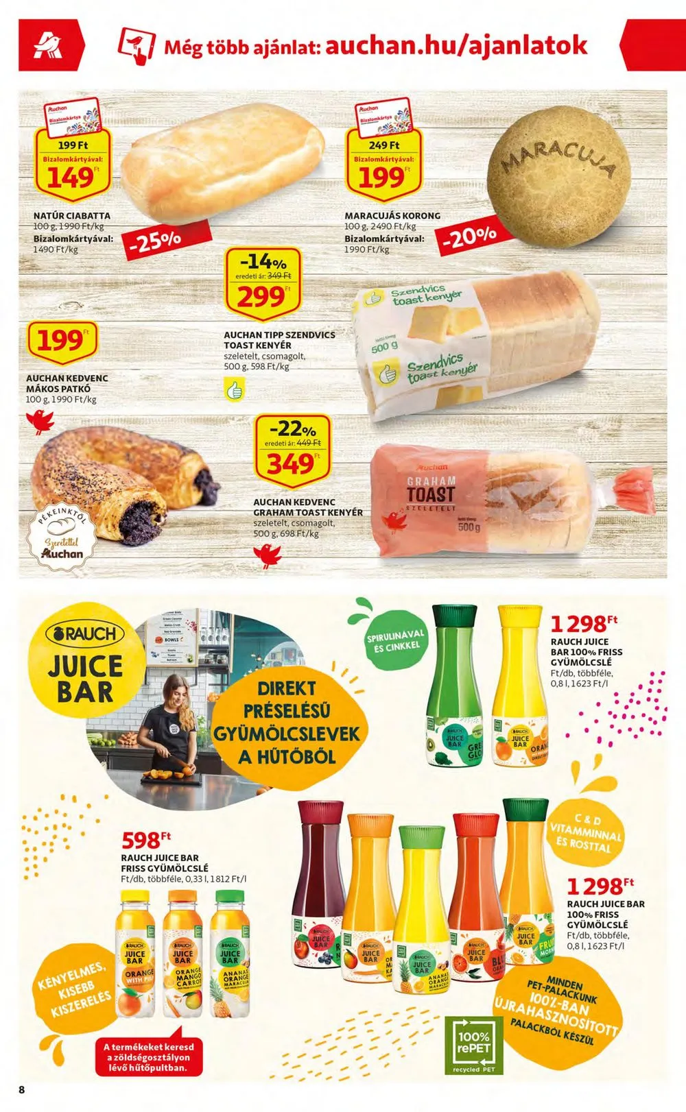 Auchan akciós újság 03.23–03.29 – 8. oldal