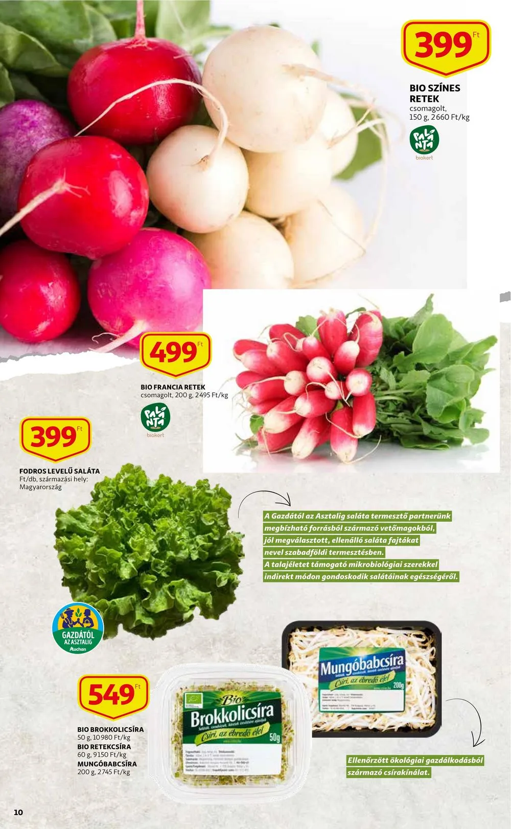 Auchan akciós újság 03.30–04.05 – 10. oldal