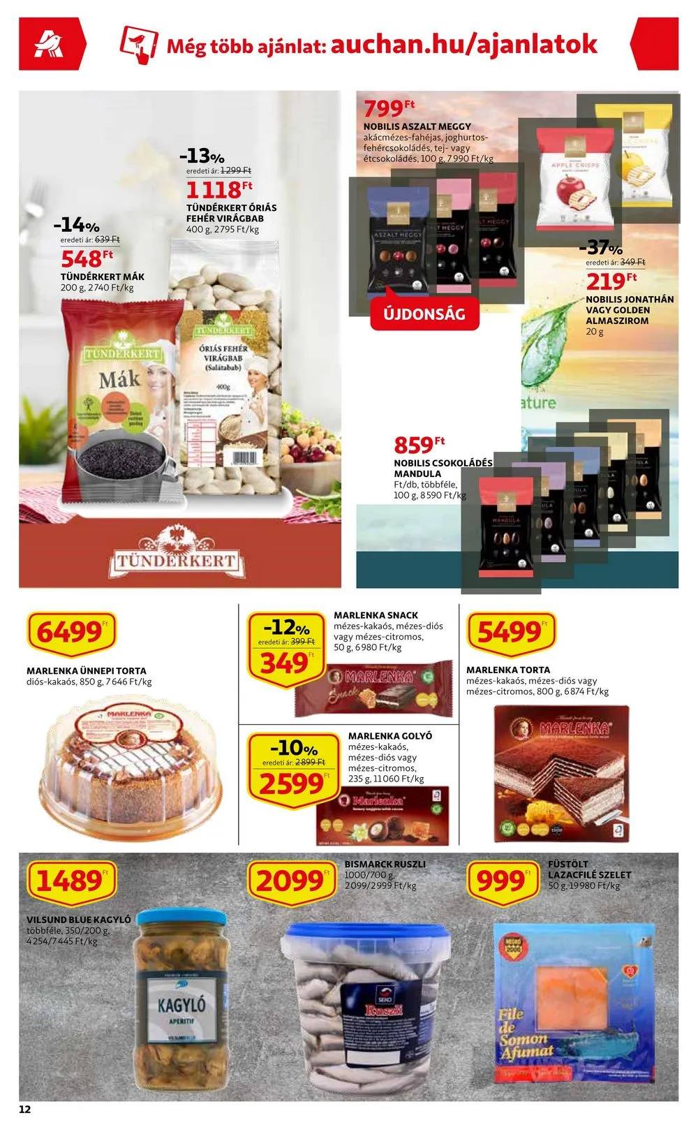 Auchan akciós újság 03.30–04.05 – 12. oldal