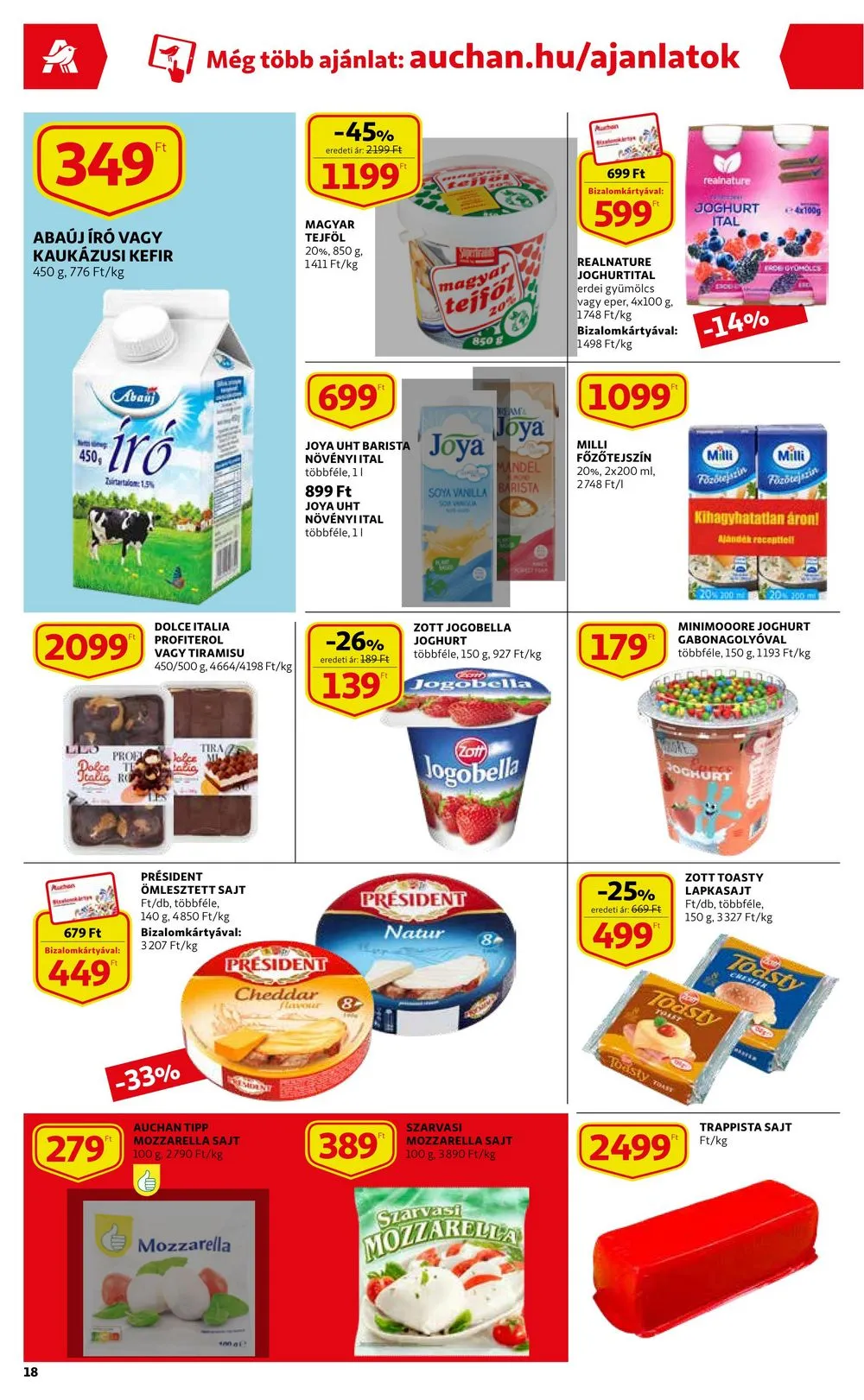 Auchan akciós újság 03.30–04.05 – 18. oldal