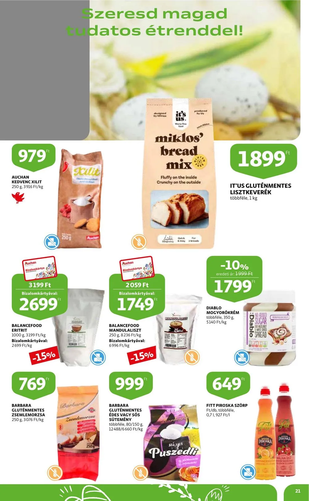 Auchan akciós újság 03.30–04.05 – 21. oldal