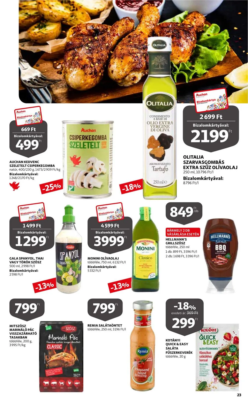 Auchan akciós újság 03.30–04.05 – 23. oldal