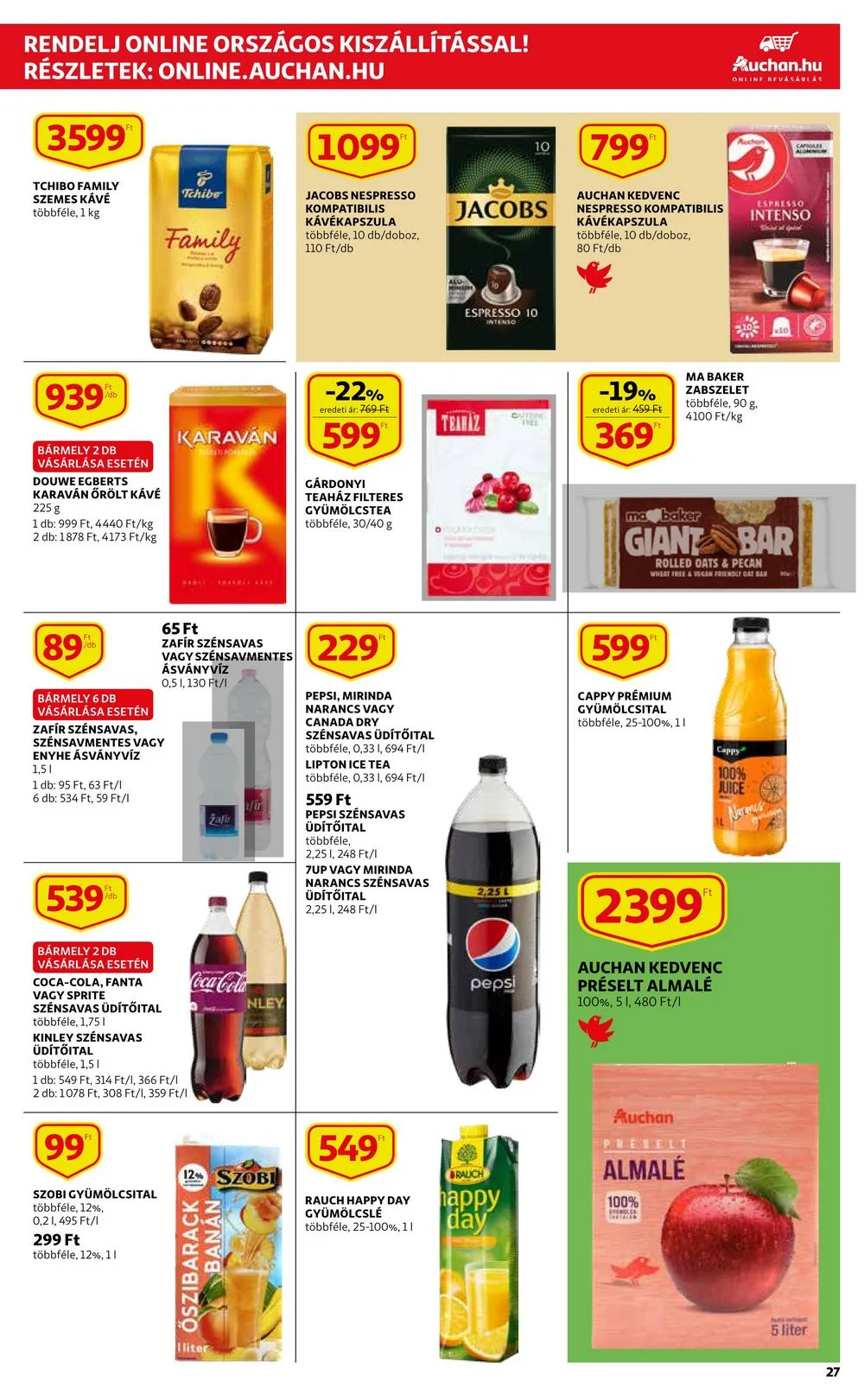 Auchan akciós újság 03.30–04.05 – 27. oldal