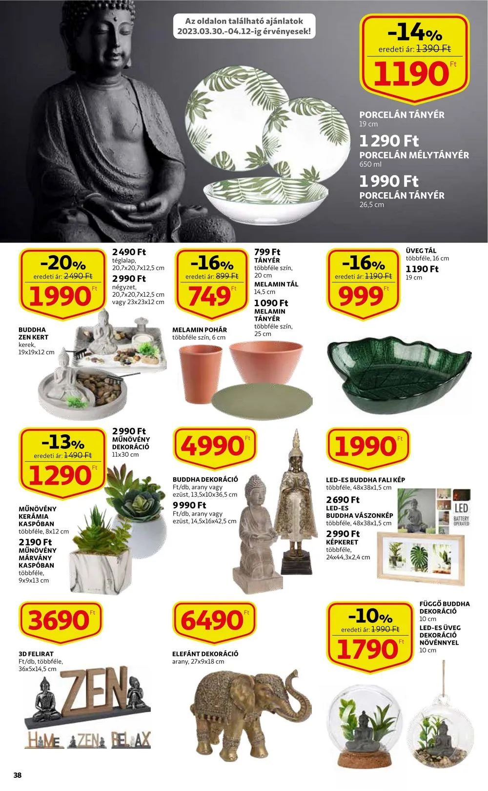 Auchan akciós újság 03.30–04.05 – 38. oldal