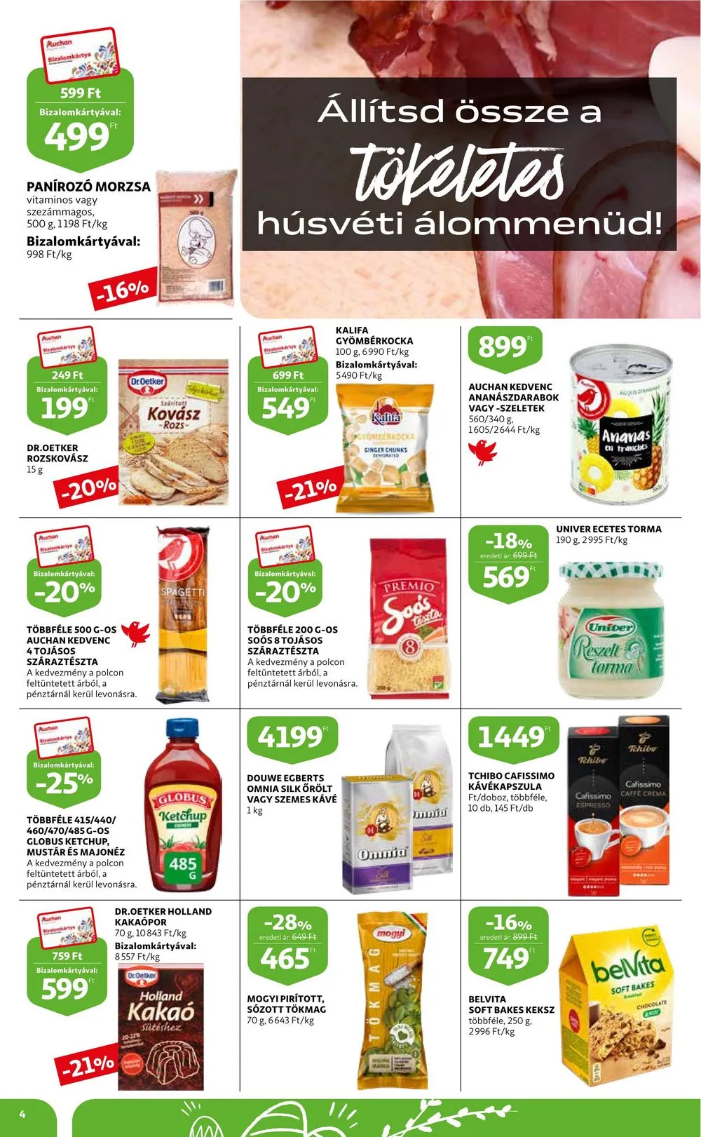 Auchan akciós újság 03.30–04.05 – 4. oldal