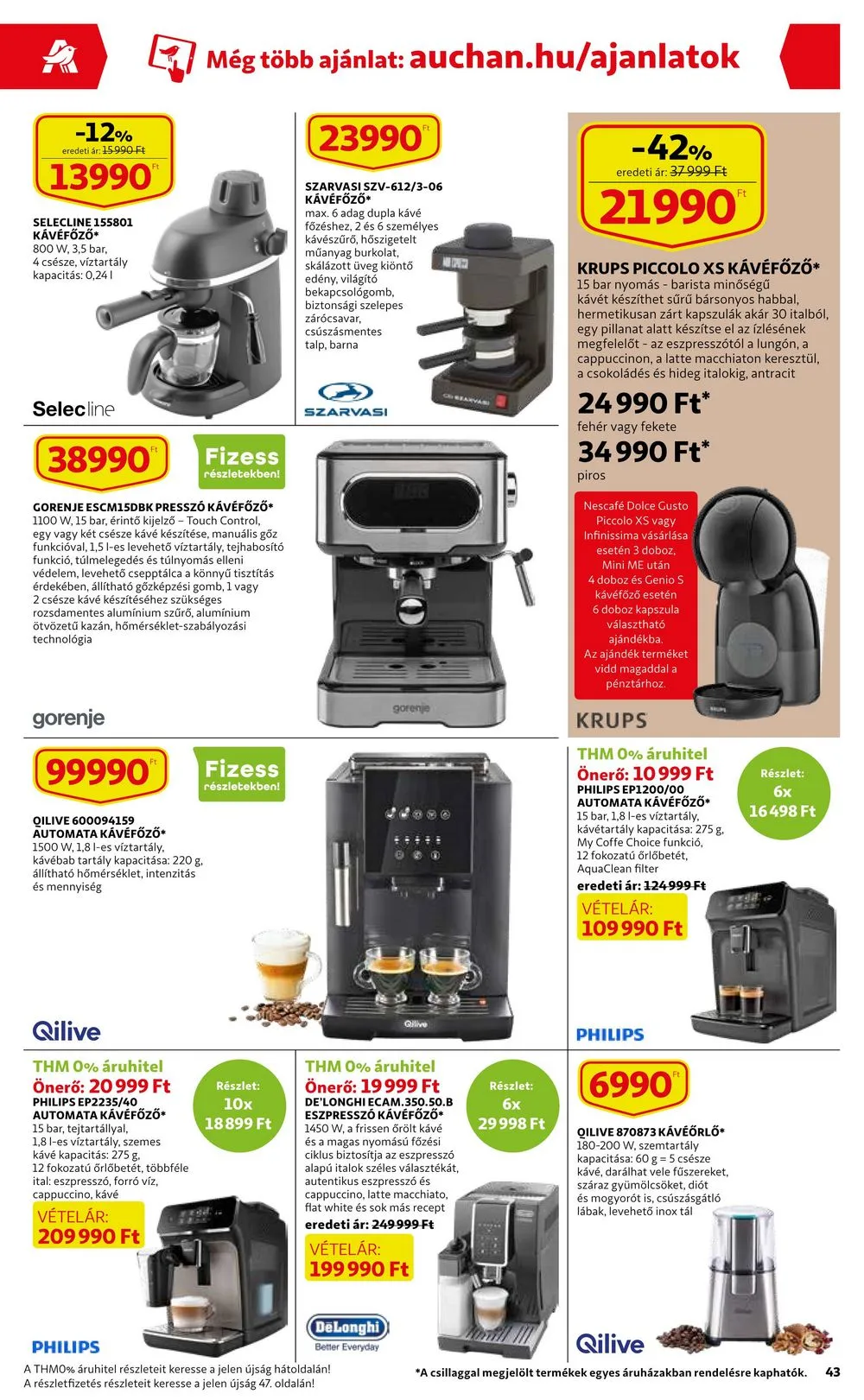Auchan akciós újság 03.30–04.05 – 43. oldal