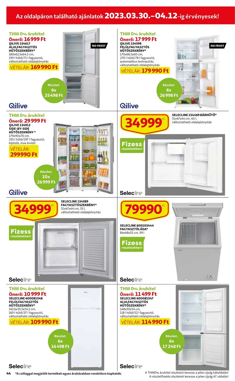 Auchan akciós újság 03.30–04.05 – 44. oldal