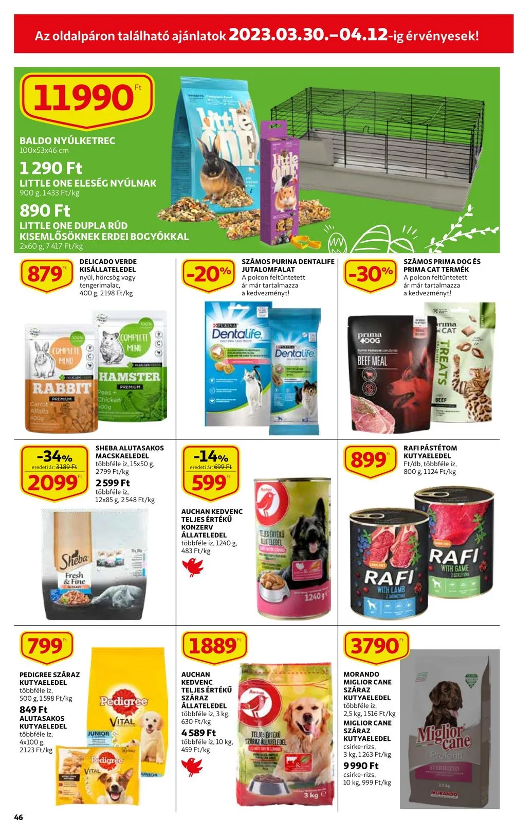 Auchan akciós újság 03.30–04.05 – 46. oldal