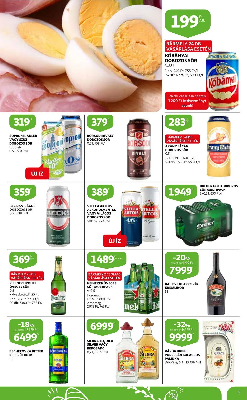Auchan akciós újság 03.30–04.05 – 5. oldal