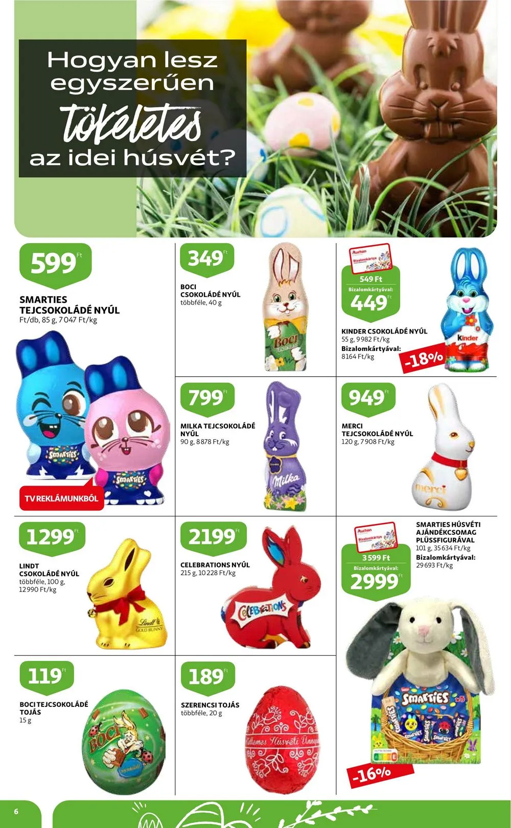 Auchan akciós újság 03.30–04.05 – 6. oldal