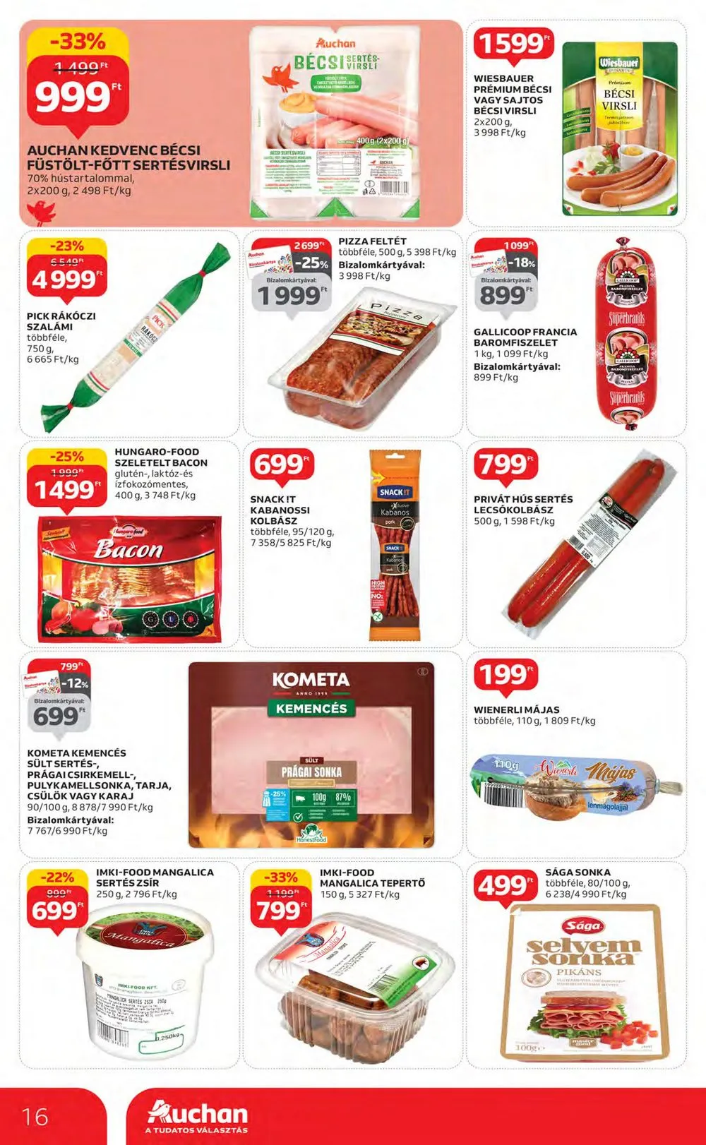 Auchan akciós újság 04.13–04.19 – 16. oldal