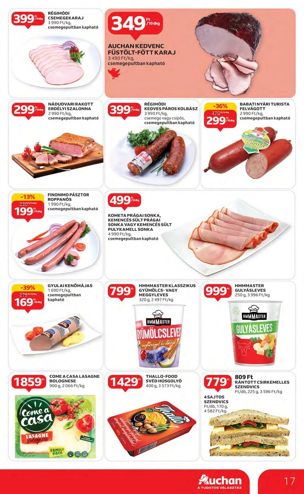 Auchan akciós újság 04.13–04.19 – 17. oldal