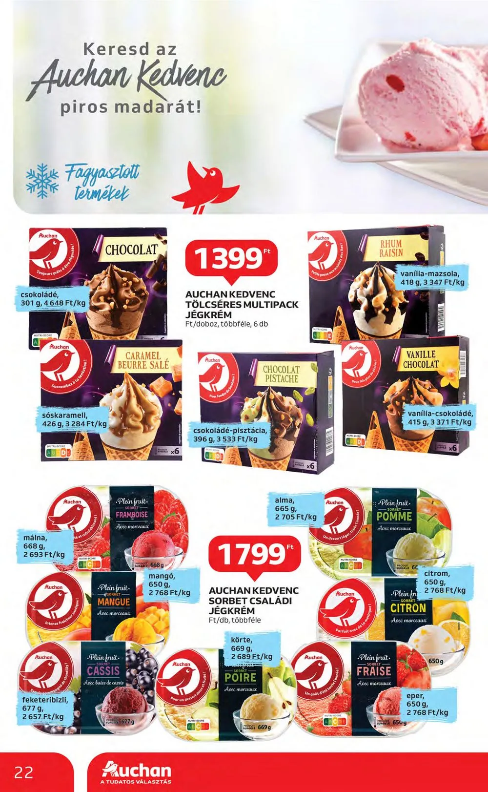 Auchan akciós újság 04.13–04.19 – 22. oldal