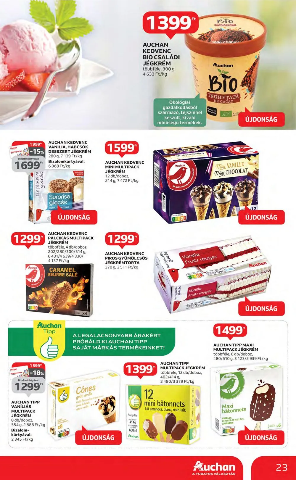 Auchan akciós újság 04.13–04.19 – 23. oldal