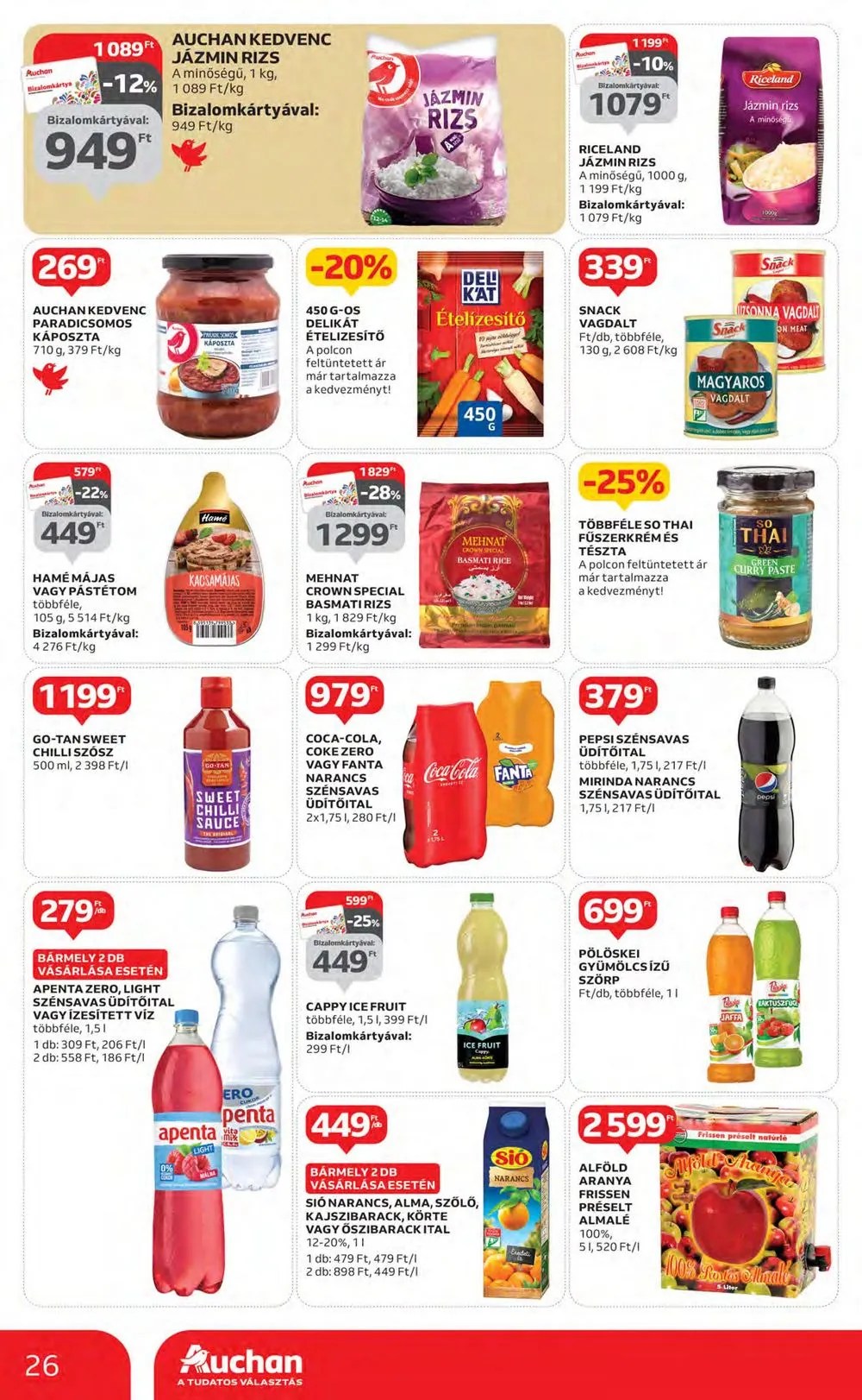 Auchan akciós újság 04.13–04.19 – 26. oldal