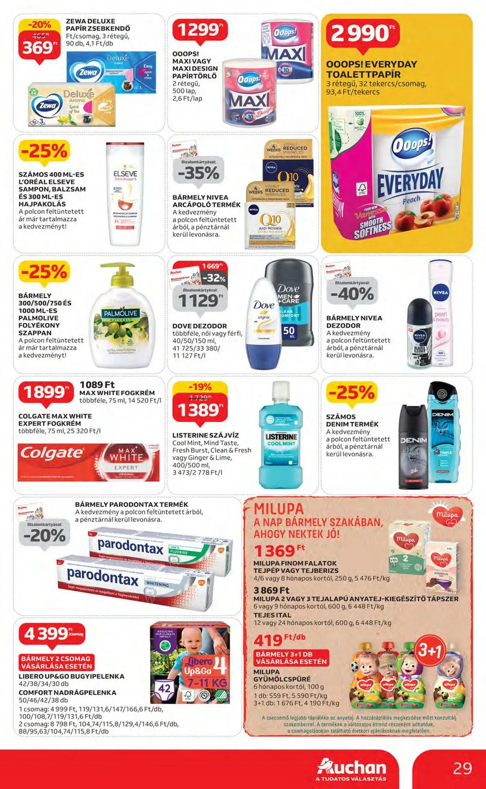 Auchan akciós újság 04.13–04.19 – 29. oldal