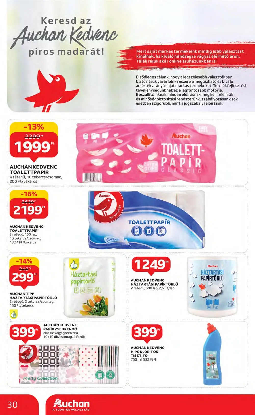 Auchan akciós újság 04.13–04.19 – 30. oldal