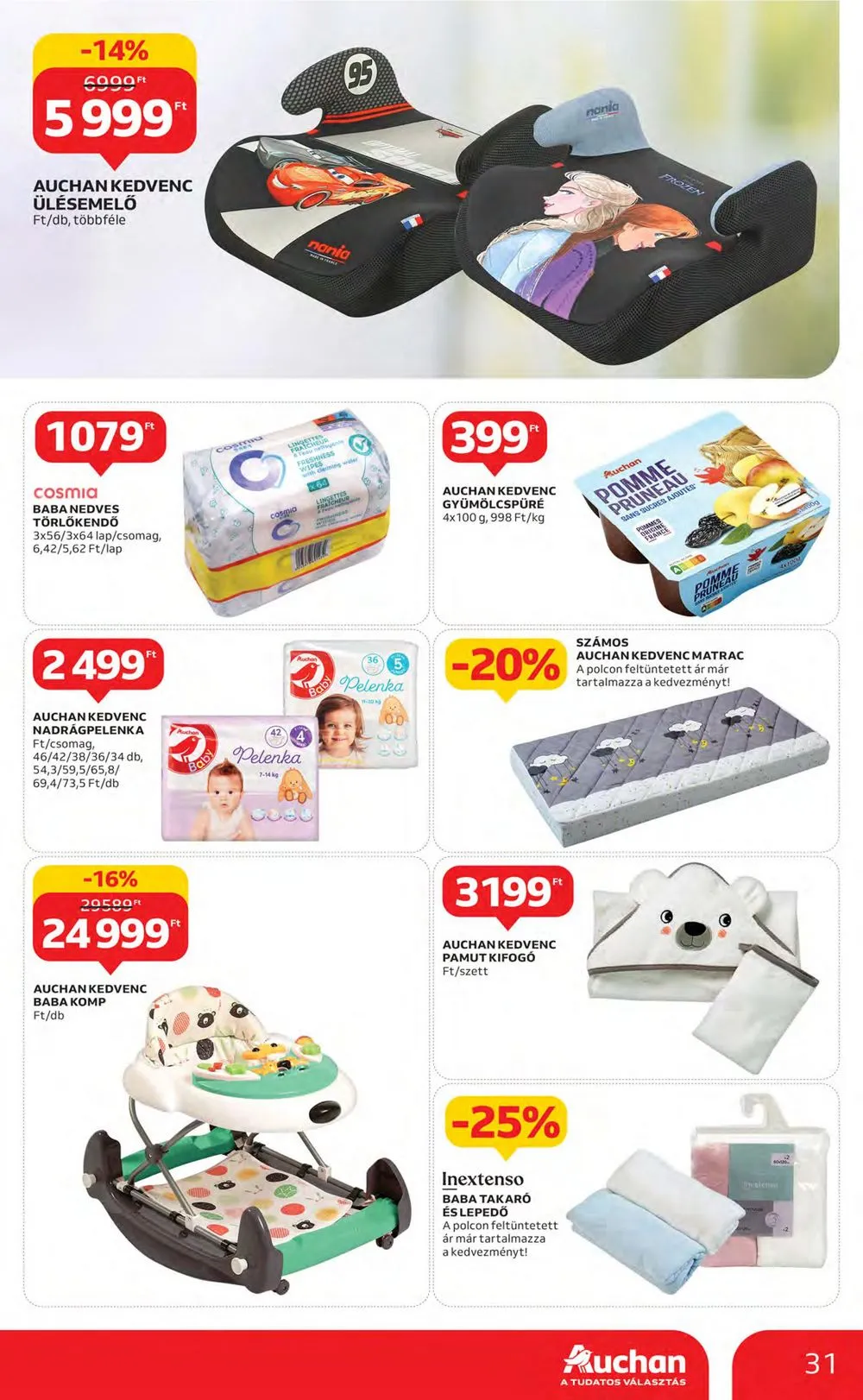 Auchan akciós újság 04.13–04.19 – 31. oldal