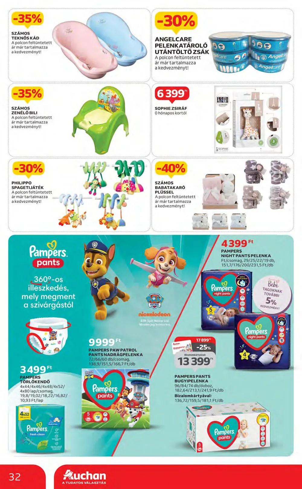 Auchan akciós újság 04.13–04.19 – 32. oldal