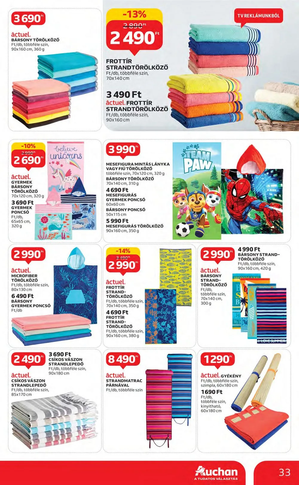 Auchan akciós újság 04.13–04.19 – 33. oldal