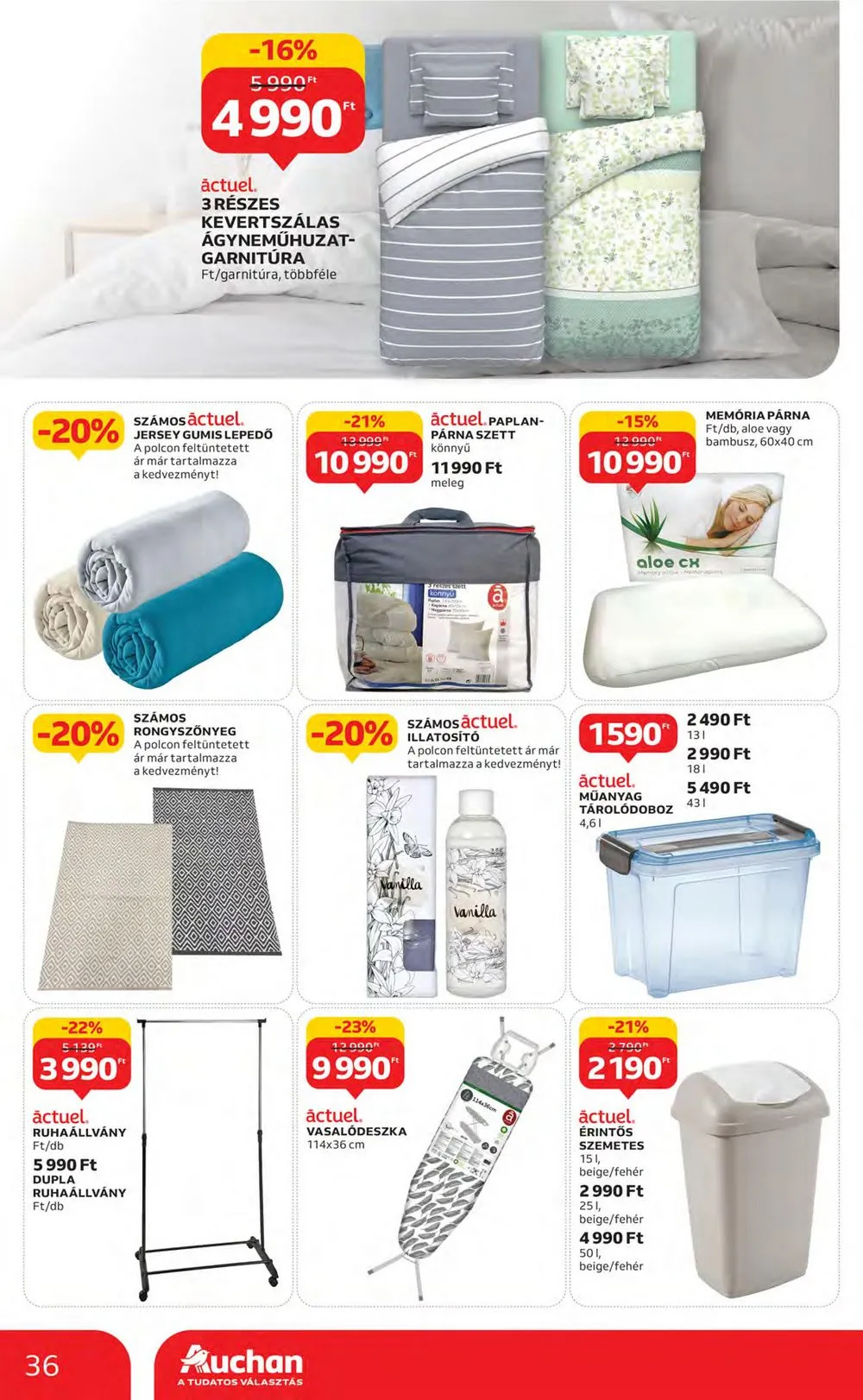 Auchan akciós újság 04.13–04.19 – 36. oldal