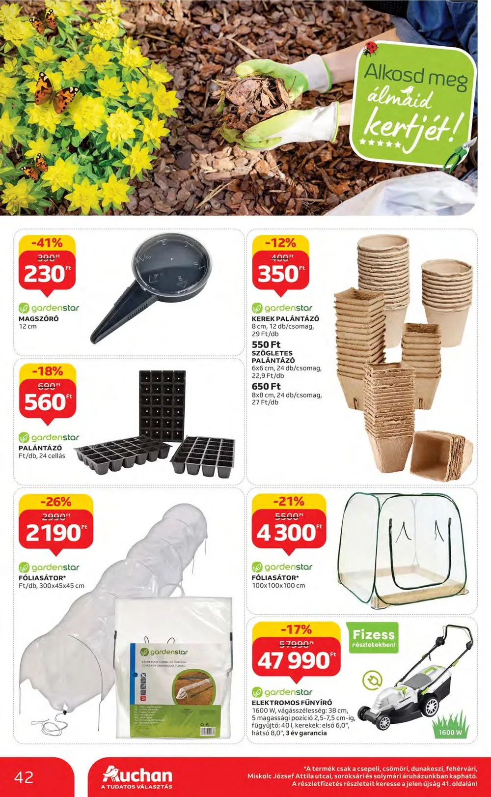 Auchan akciós újság 04.13–04.19 – 42. oldal