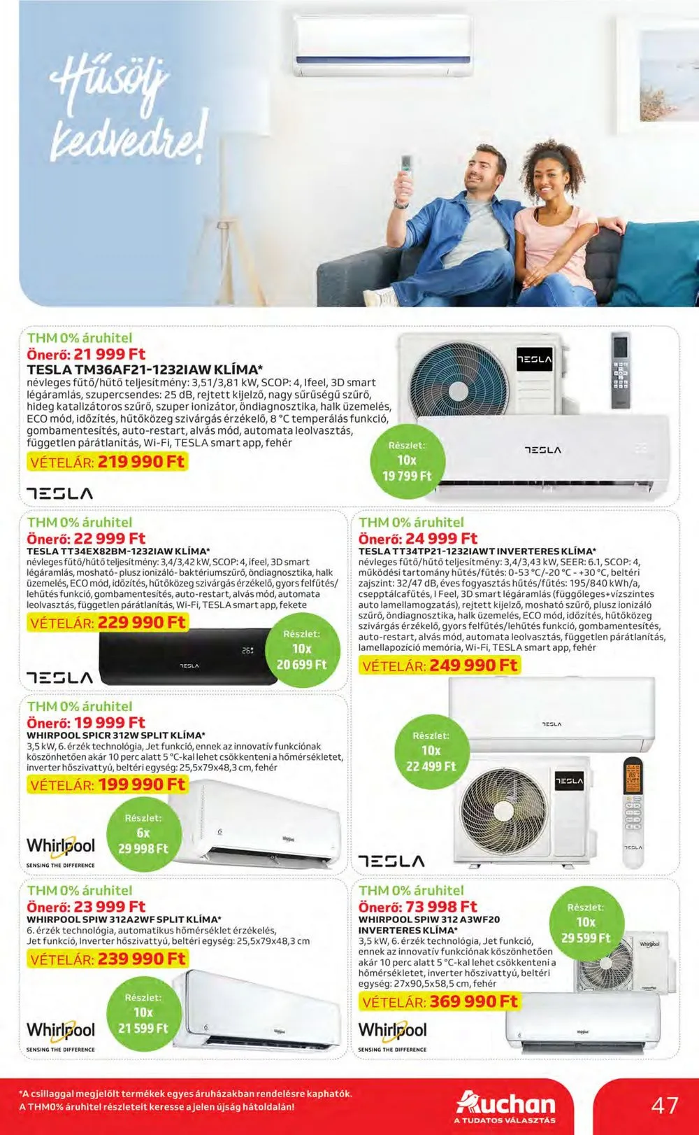 Auchan akciós újság 04.13–04.19 – 47. oldal