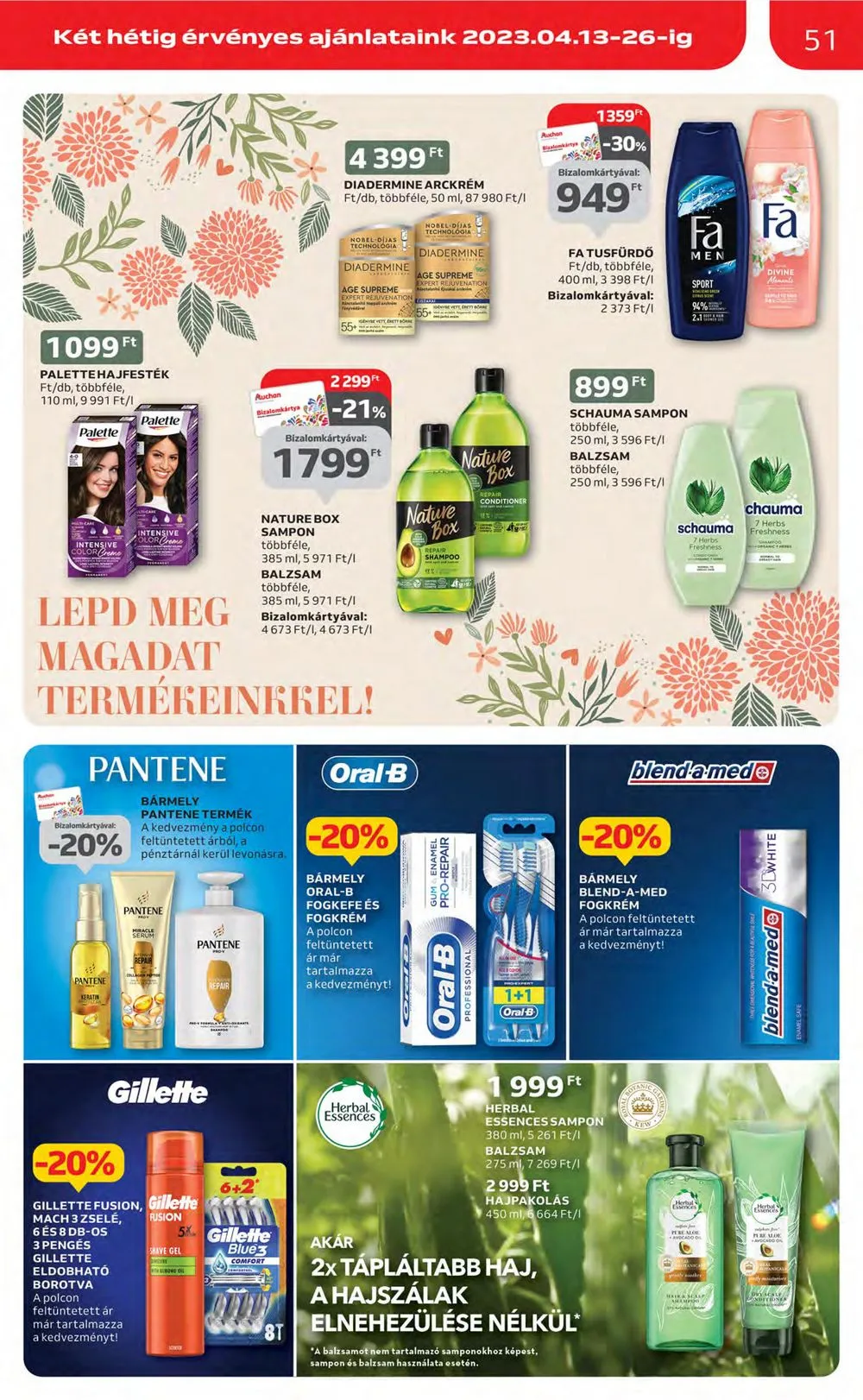 Auchan akciós újság 04.13–04.19 – 51. oldal