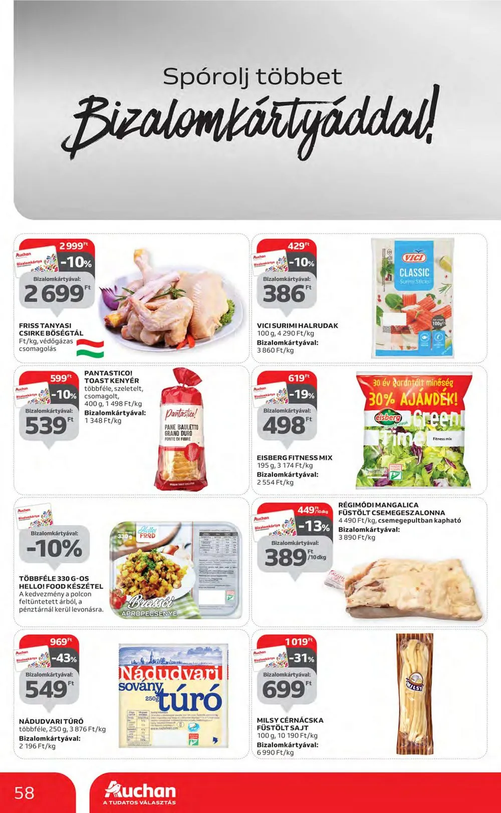 Auchan akciós újság 04.13–04.19 – 58. oldal