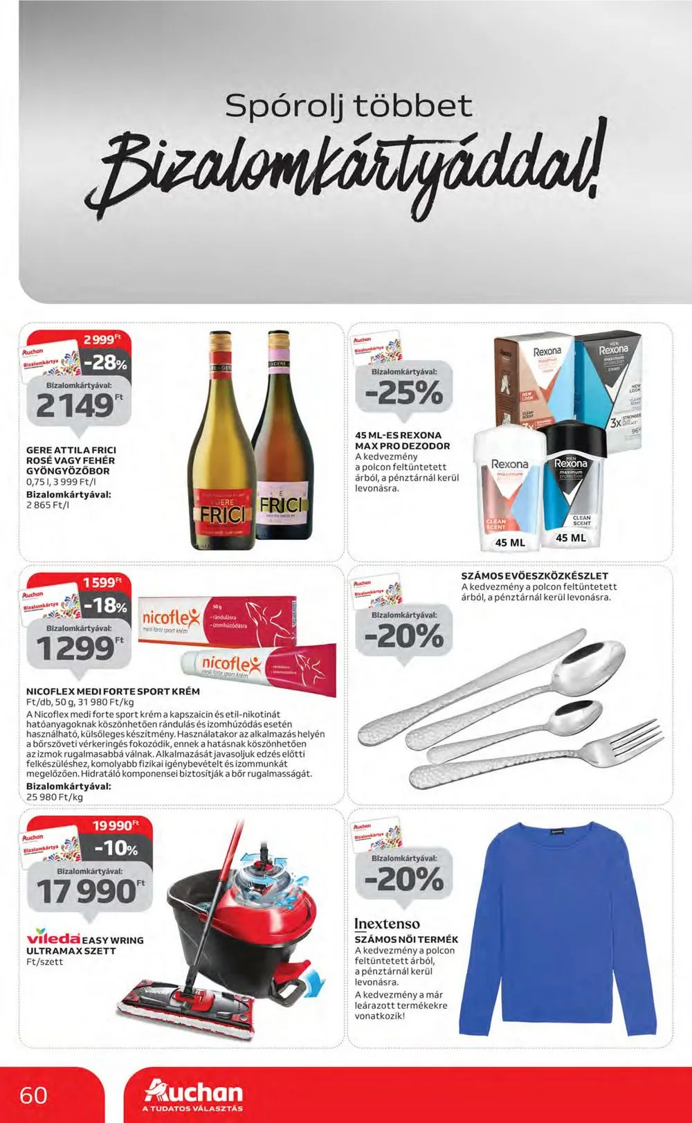 Auchan akciós újság 04.13–04.19 – 60. oldal