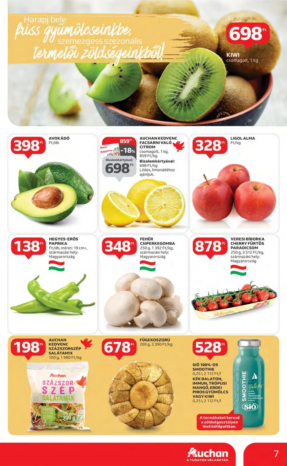 Auchan akciós újság 04.13–04.19 – 7. oldal