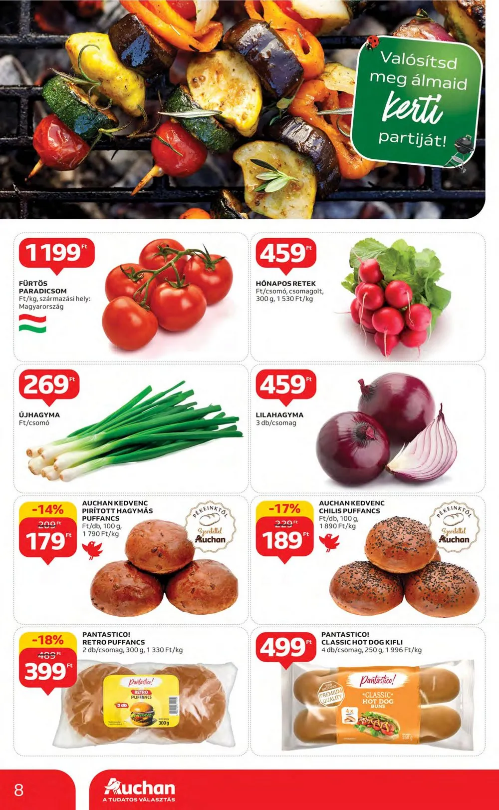 Auchan akciós újság 04.13–04.19 – 8. oldal