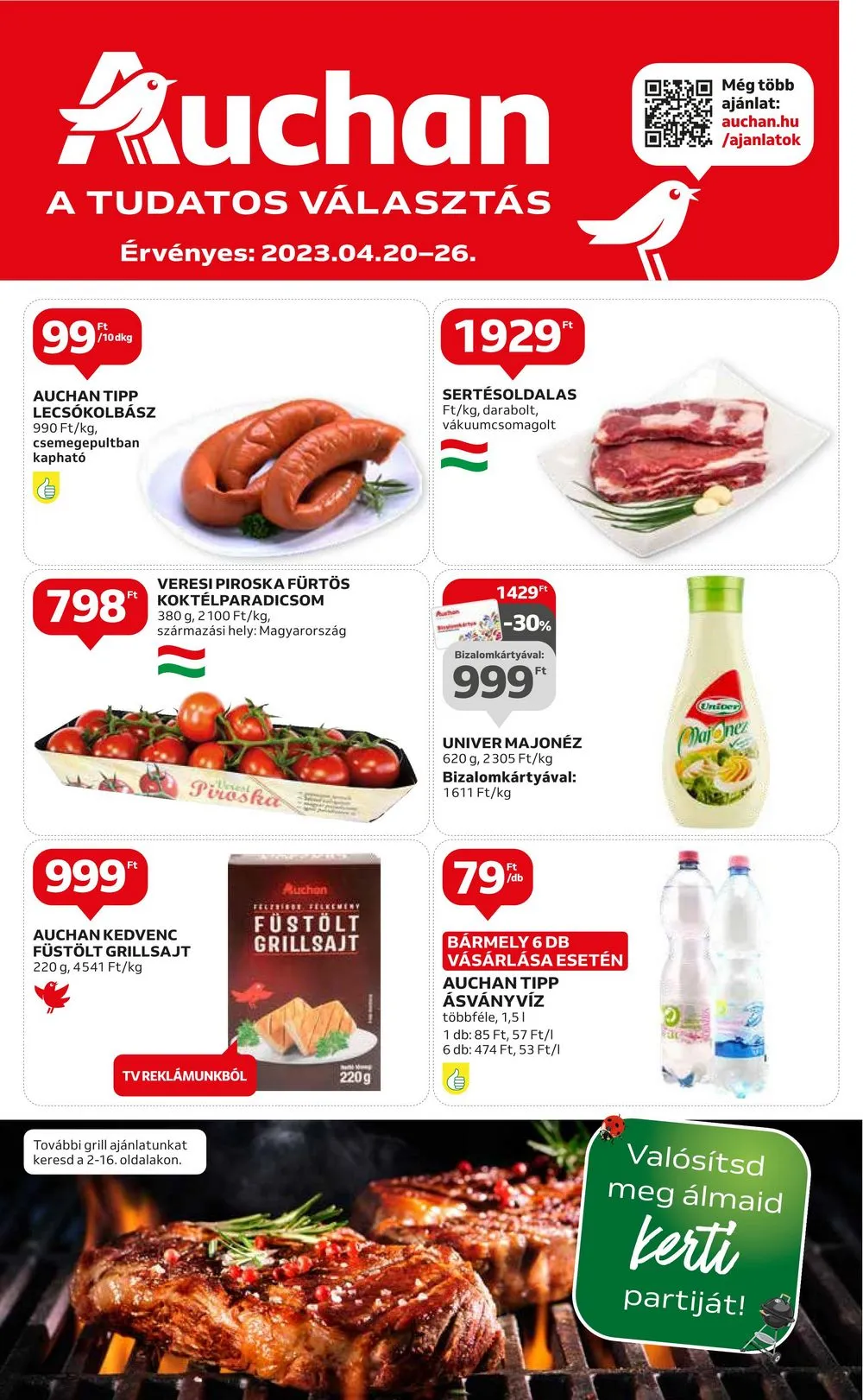 Auchan akciós újság 04.20–04.26