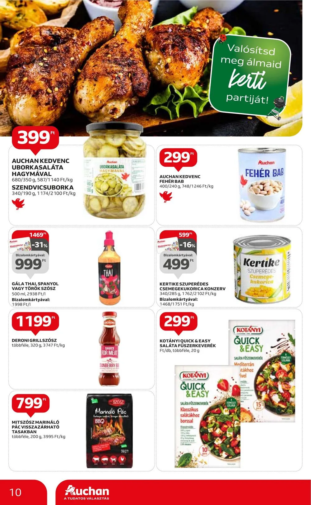 Auchan akciós újság 04.20–04.26 – 10. oldal